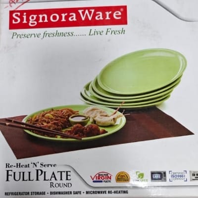SIGNORAWARE FULL PLATE ROUND 6PCS
