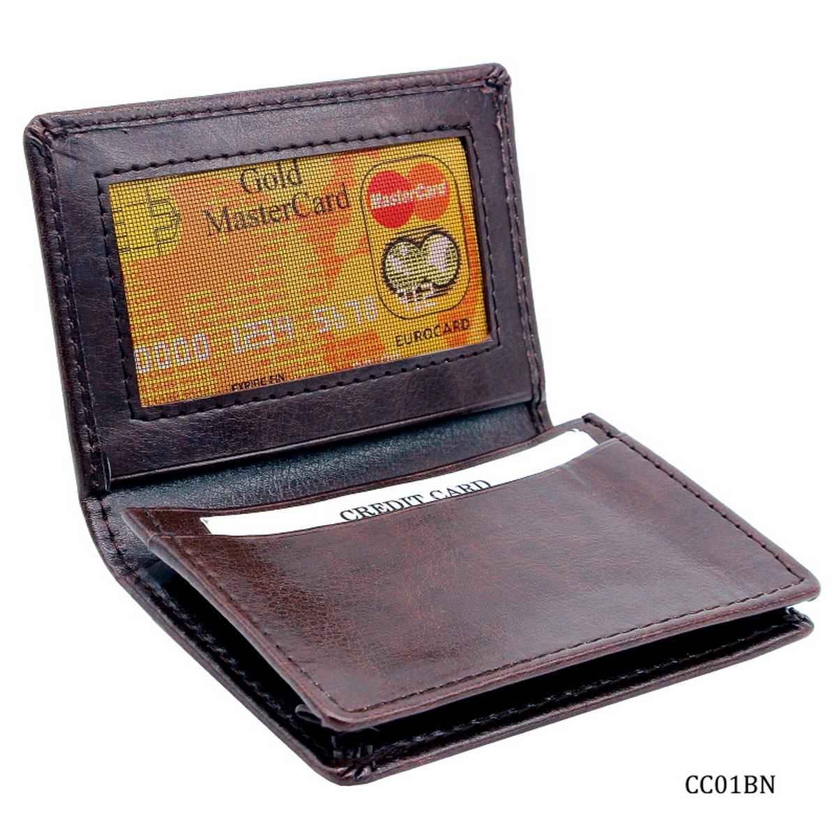 Brown Wallet & Card Holder CC01BN