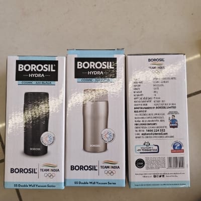 BOROSIL HUDRA INSULATED BOTTLE COSMIC 320-BLACK