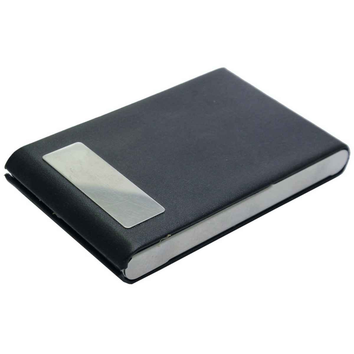 Black Colour Pocket Magnetic Card Holder Case (124) MCH22