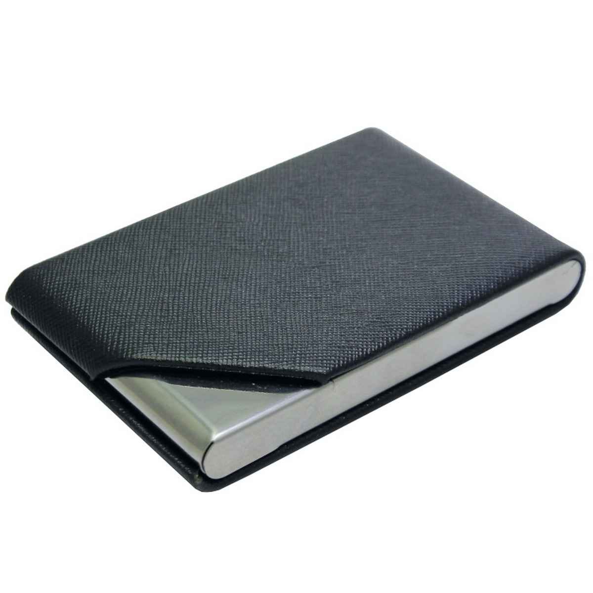 Black Colour Pocket Magnetic Card Holder Case (125) MCH24