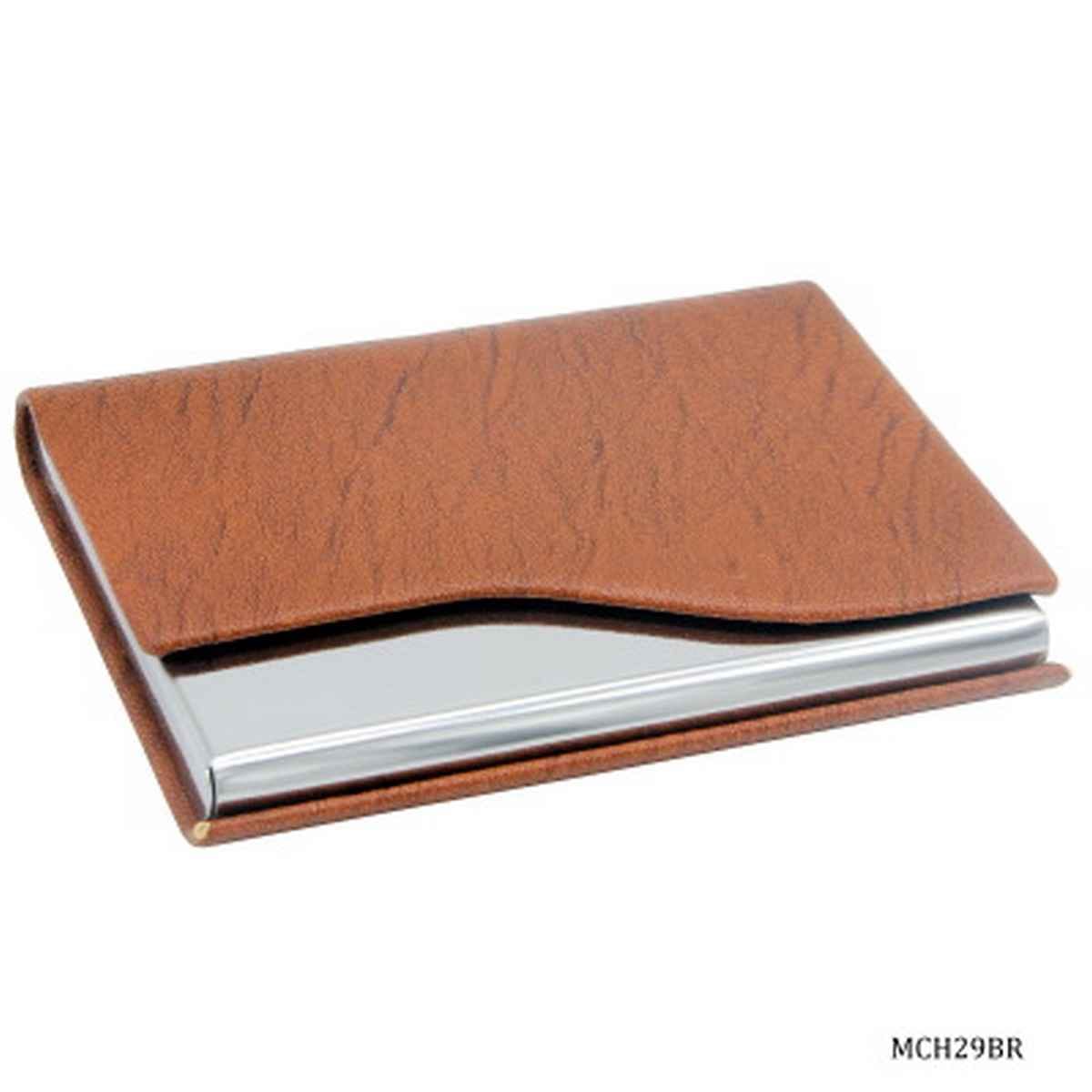 Brown Colour Pocket Magnetic Card Holder Case (133) MCH29BR