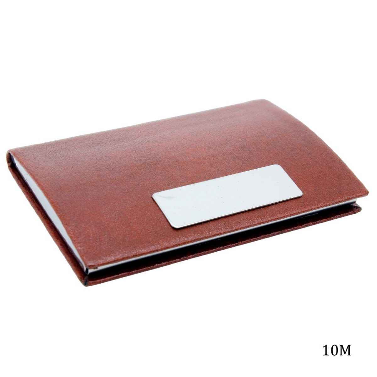 Brown Colour Pocket Magnetic Card Holder Case (108) 10M
