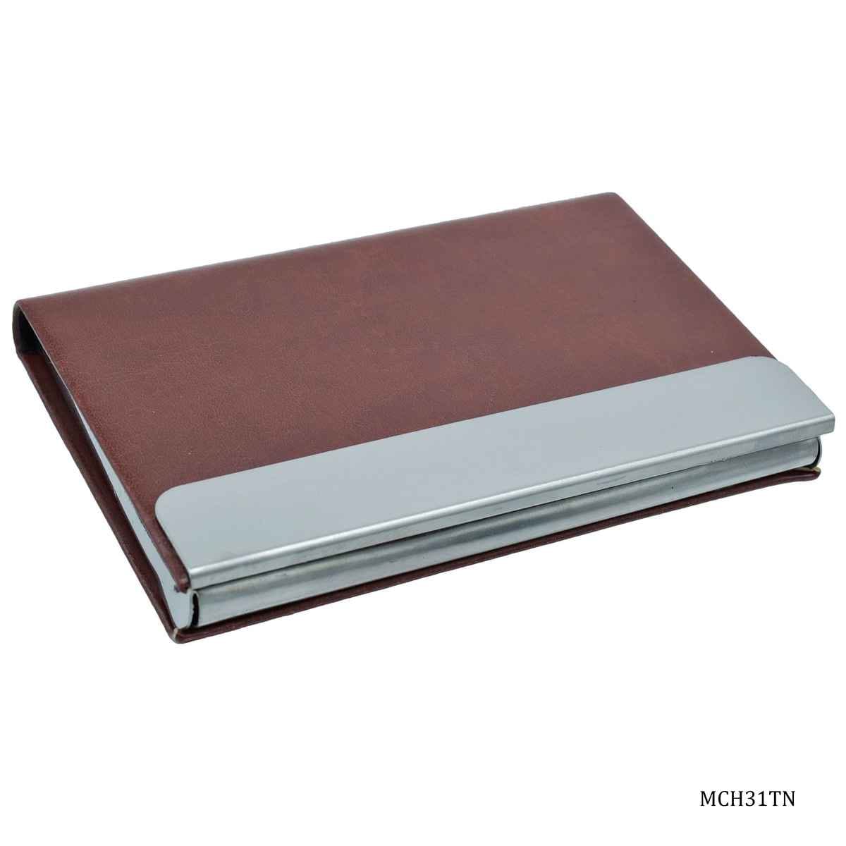 Magnetic Card Holder Tan MCH31TN