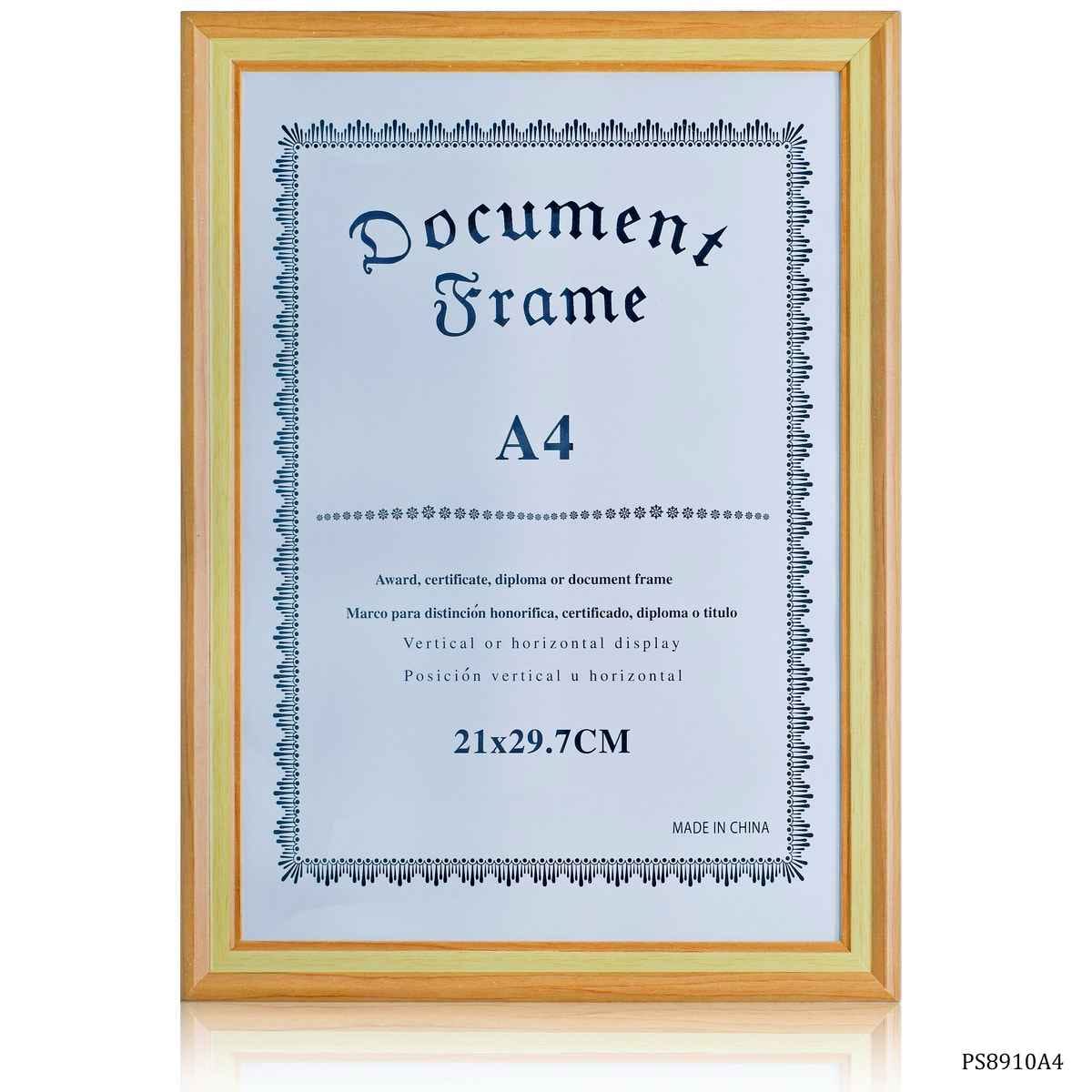 A4 Decorative Wooden Photo Frame Fines Big PS8910A4