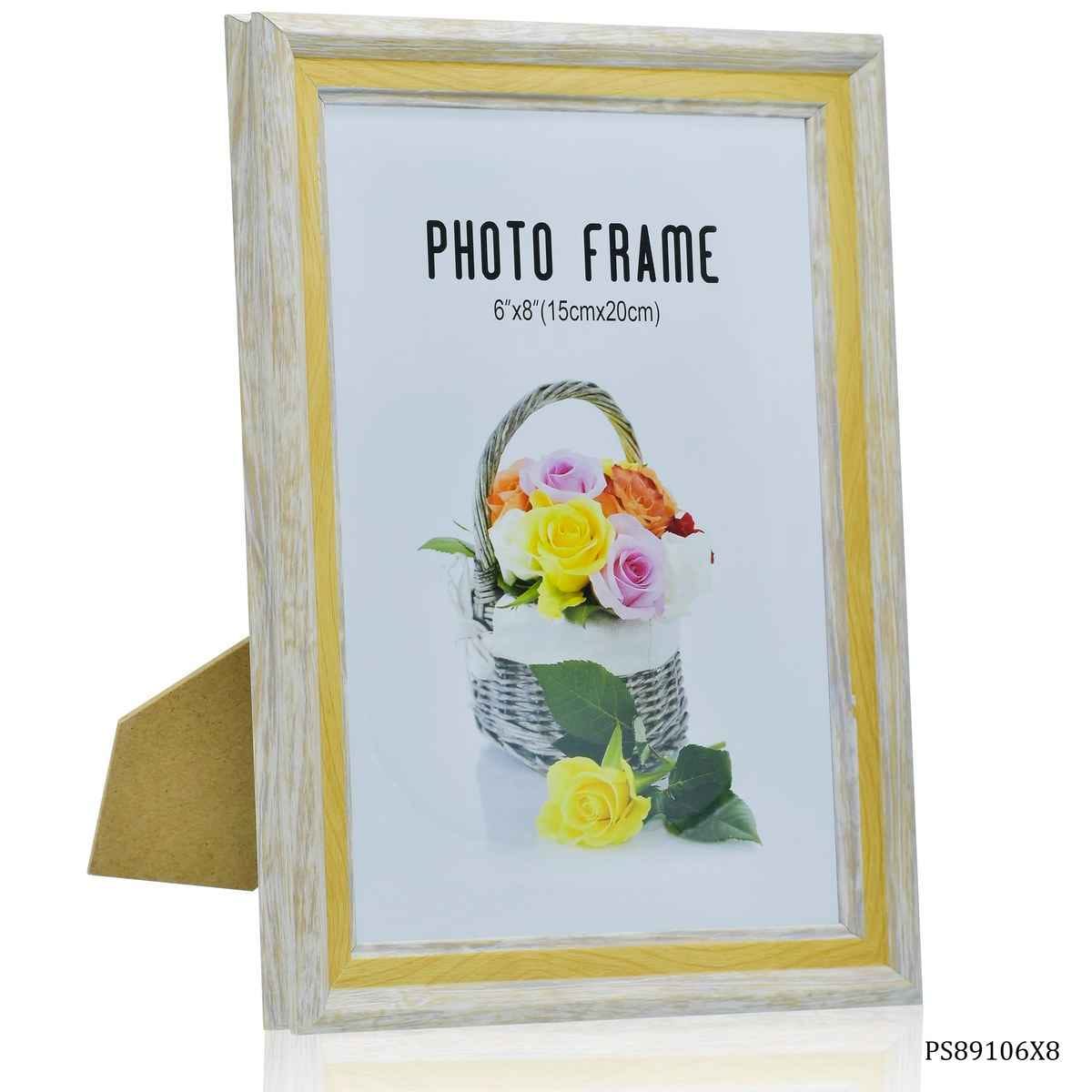 6X8 Inches Decorative Wooden Photo Frame Fines Big PS89106X8