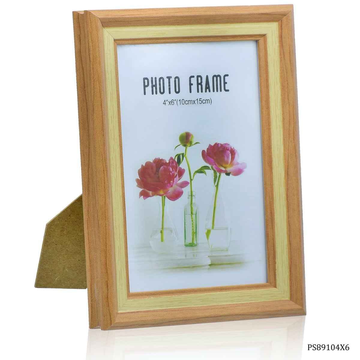 4X6 Inches Decorative Wooden Photo Frame Fines Big PS89104X6