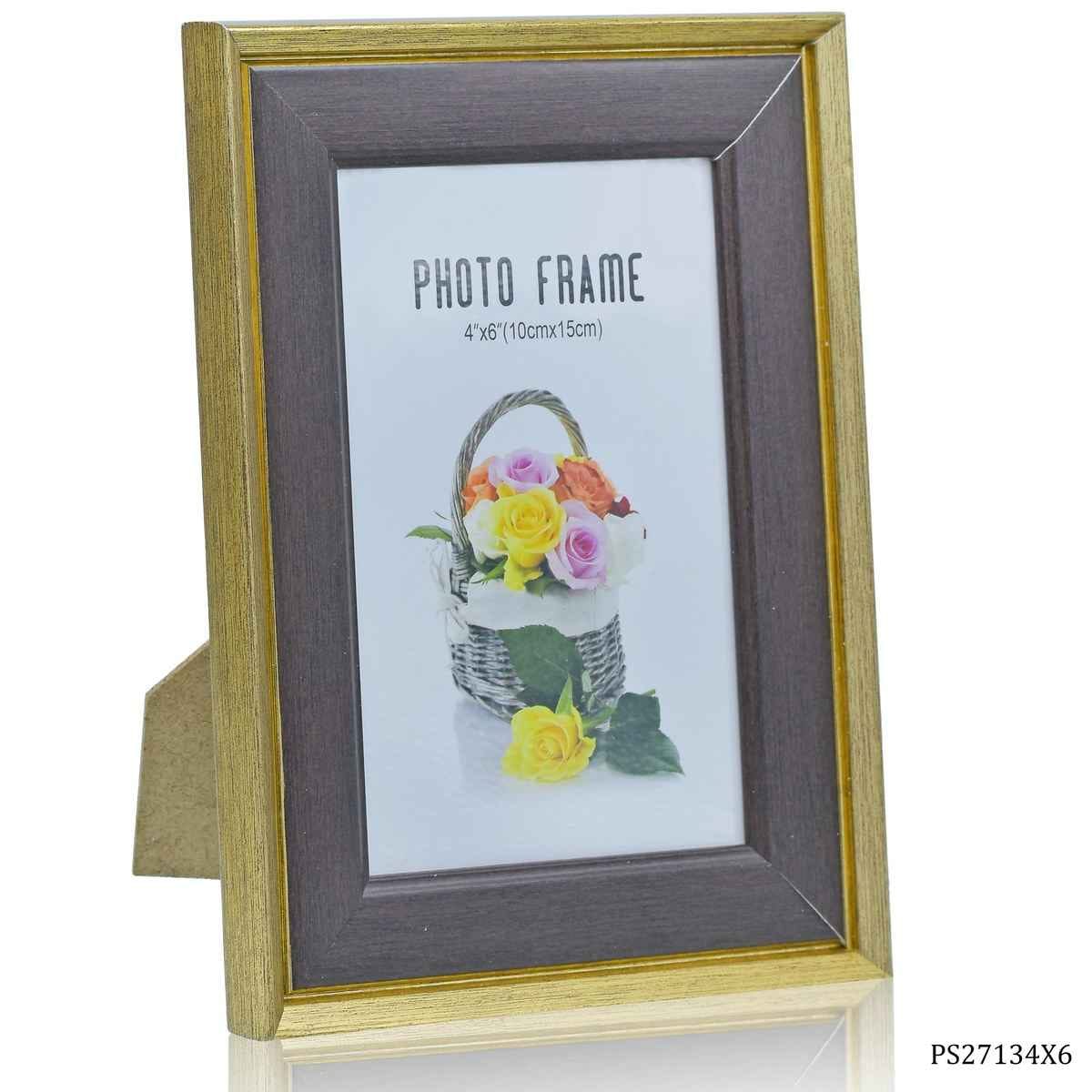 4X6 Inches Decorative Wooden Photo Frame Fines Small PS27134X6