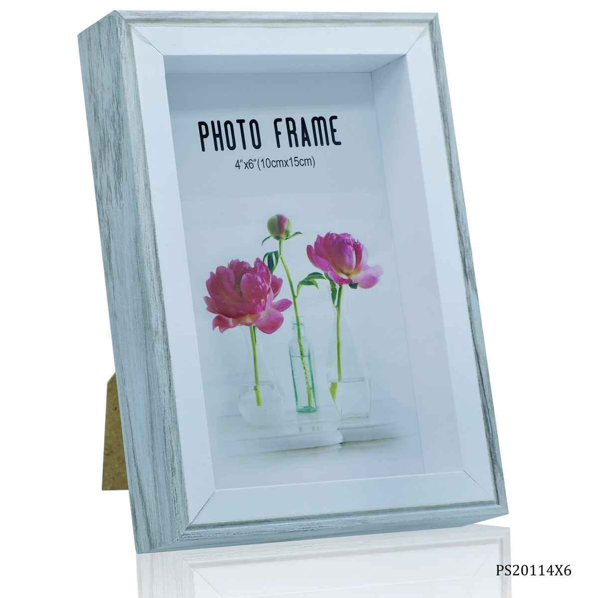 4X6 Inches Decorative Wooden Photo Frame Fines Small PS20114X6