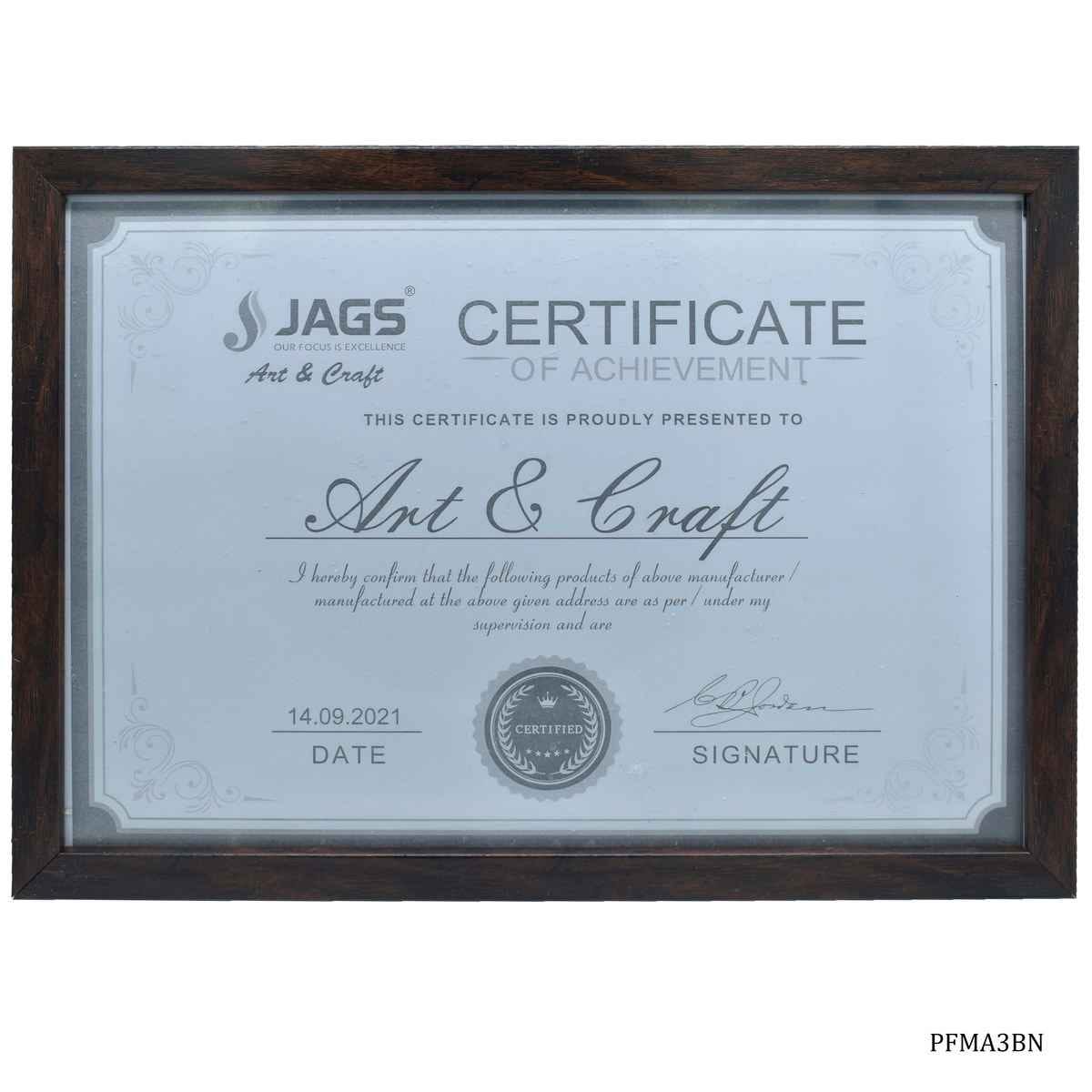 A3 Moulding Brown Decorative Wooden Photo Frame Fines Big PFMA3BN