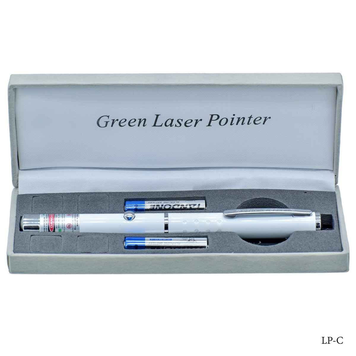 Laser Pointer Green Light White Colour LP-C