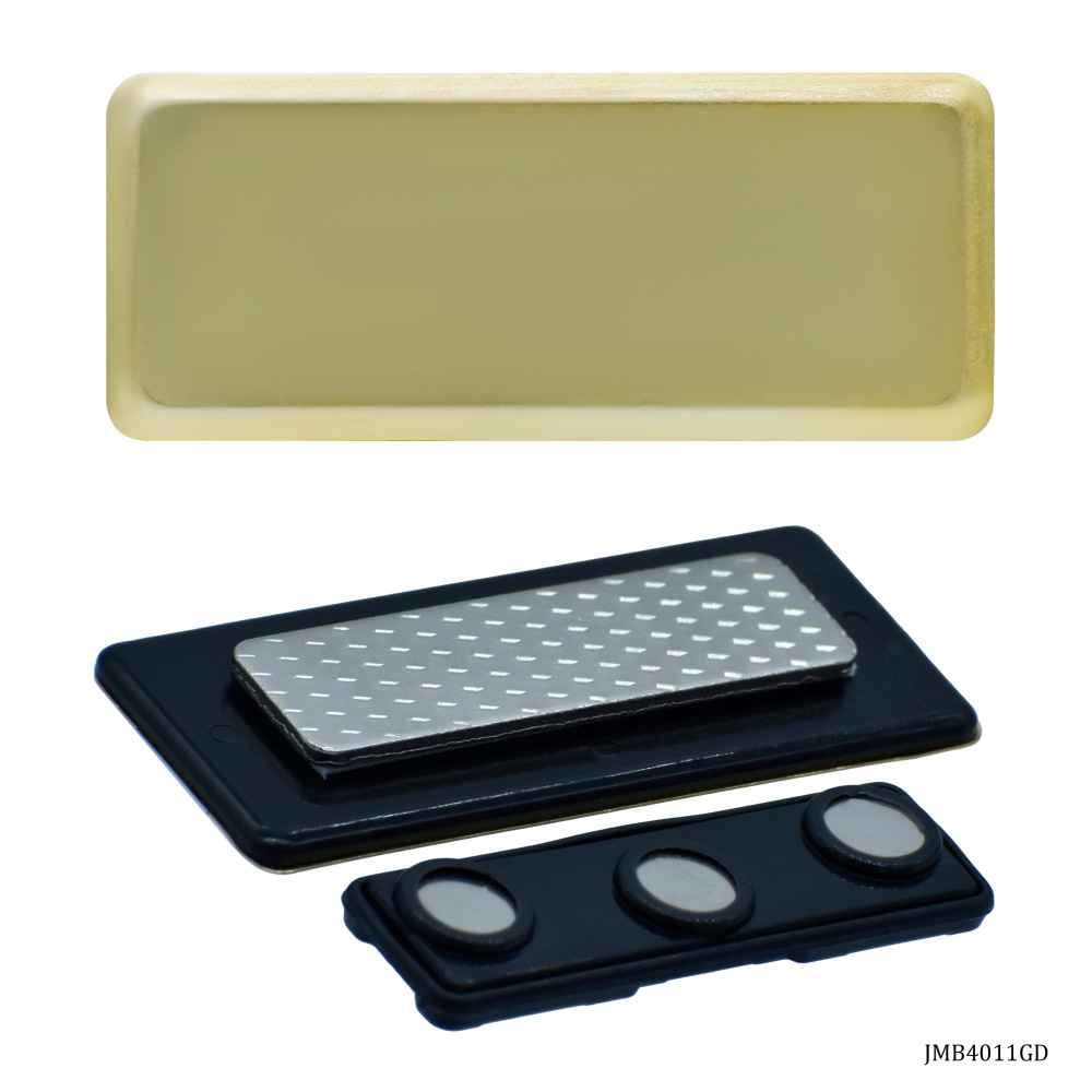 Golden Magnetic Batch Holder 60X25MM JMB4011GD