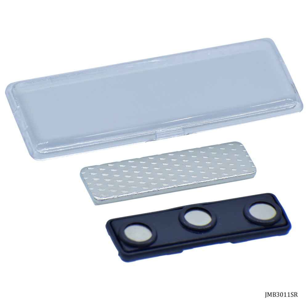 Silver Magnetic Batch Holder 70X20MM Top Transparent JMB3011SR