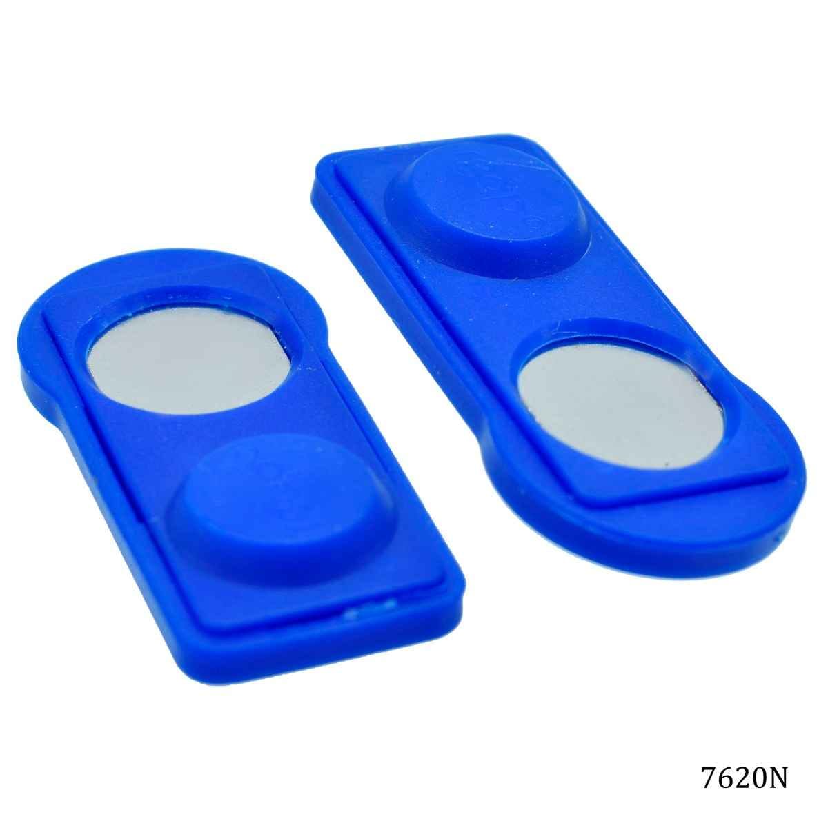 Magnet Batch Button 2 pcs Magnet Blue 7620N
