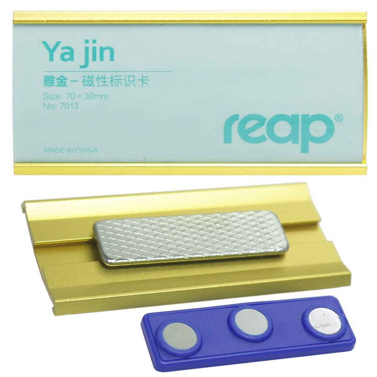 Golden Magnetic Batch Holder 70X30MM 7013G