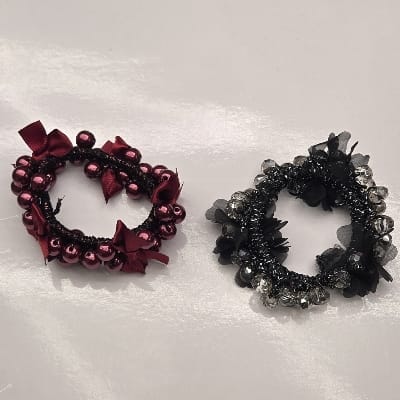 CRYSTAL PETALS PONITAIL