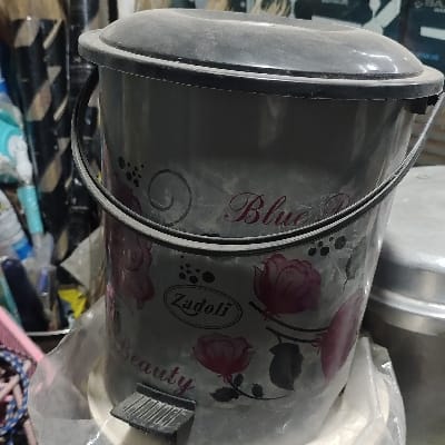 ZADOLI PADAL BIN 1008 POLKA SILVER BLACK