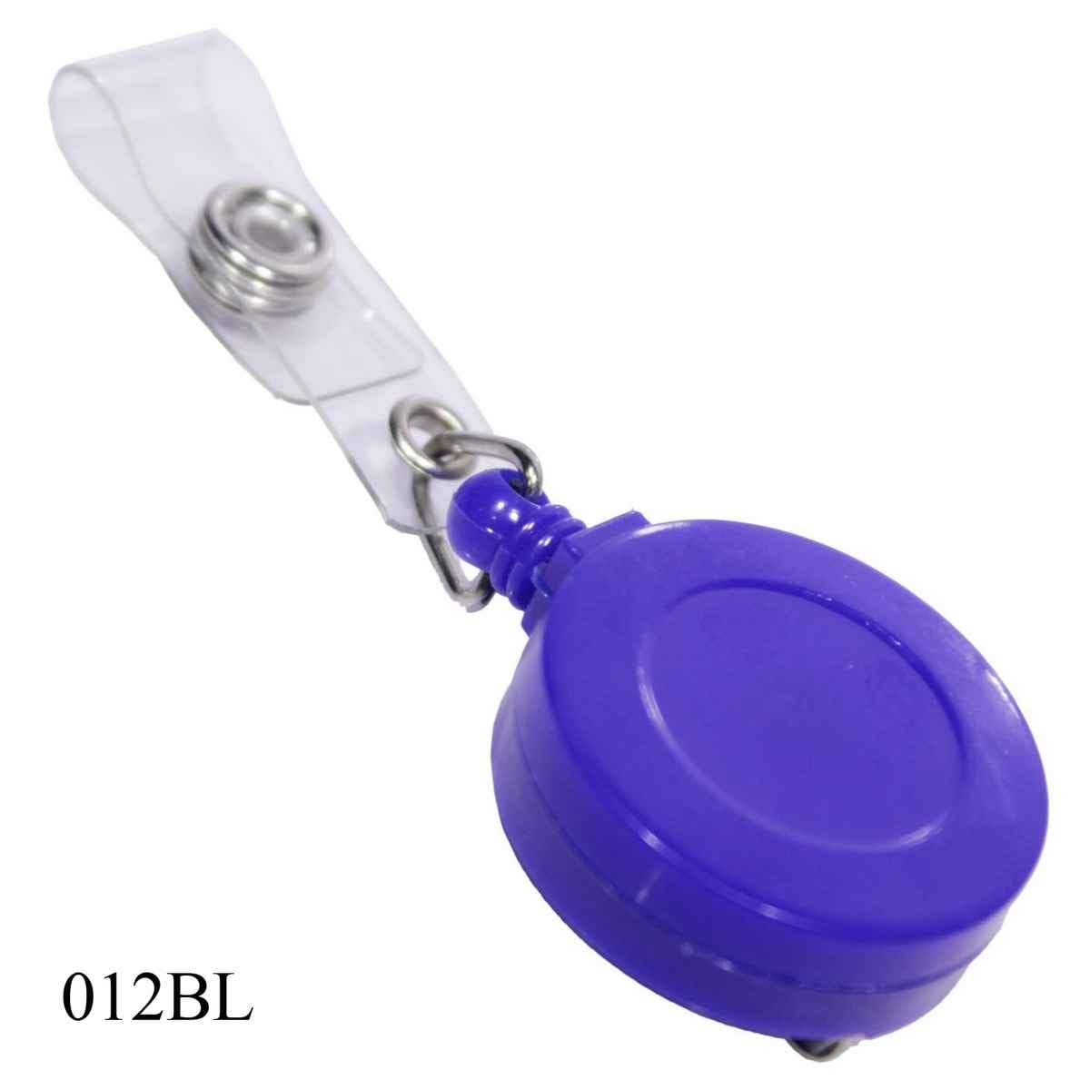 Blue Yoyo Badge Retractable ID Card Holder 012BL