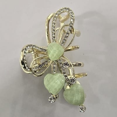 HEART BUTTERFLY CLIP