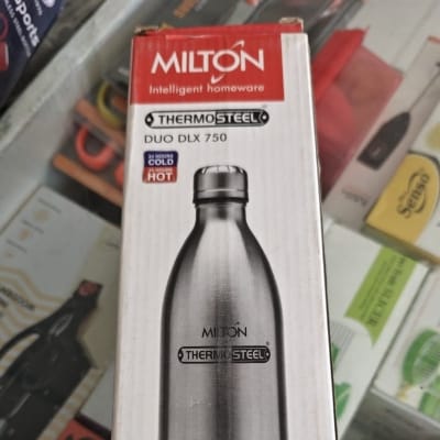 MILTON THERMOSTEEL DUE DELUXE BOTTLE 750ML