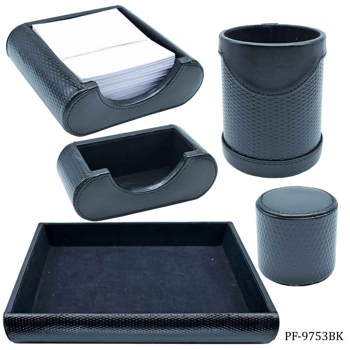 Black Table Stationery Set PF-9753BK