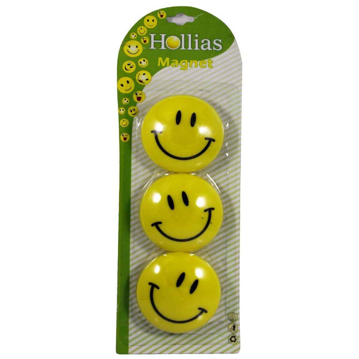 Magnetic Button Smile 3pcs SFM3-50MM