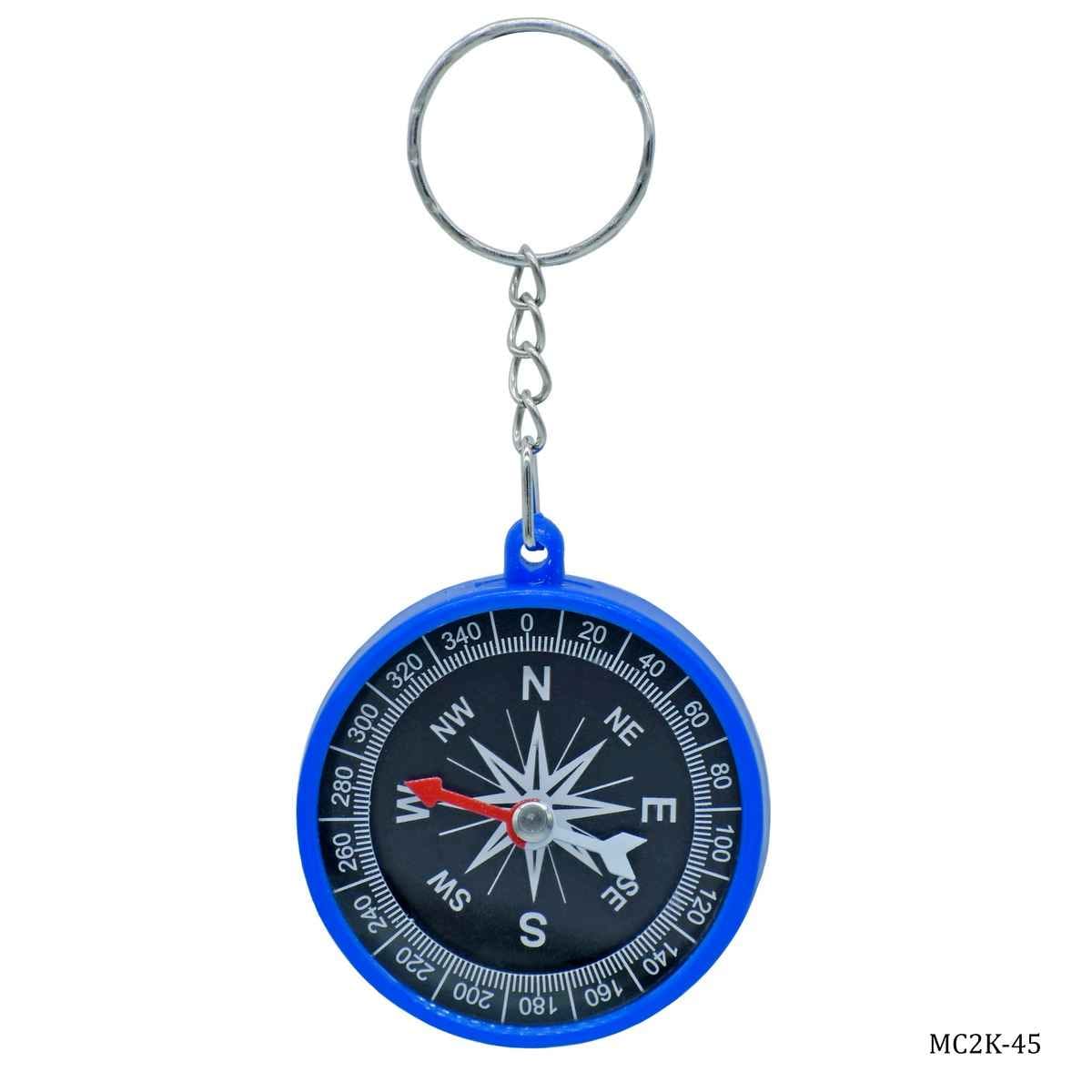 Magnetic Compass with Key Chain 2in1 1 Pcs MC2K-45