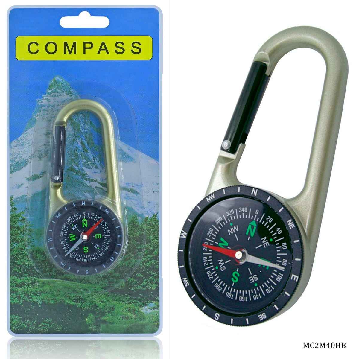 Magnetic Compass with Metal Hook 2IN1 Big MC2M40HB