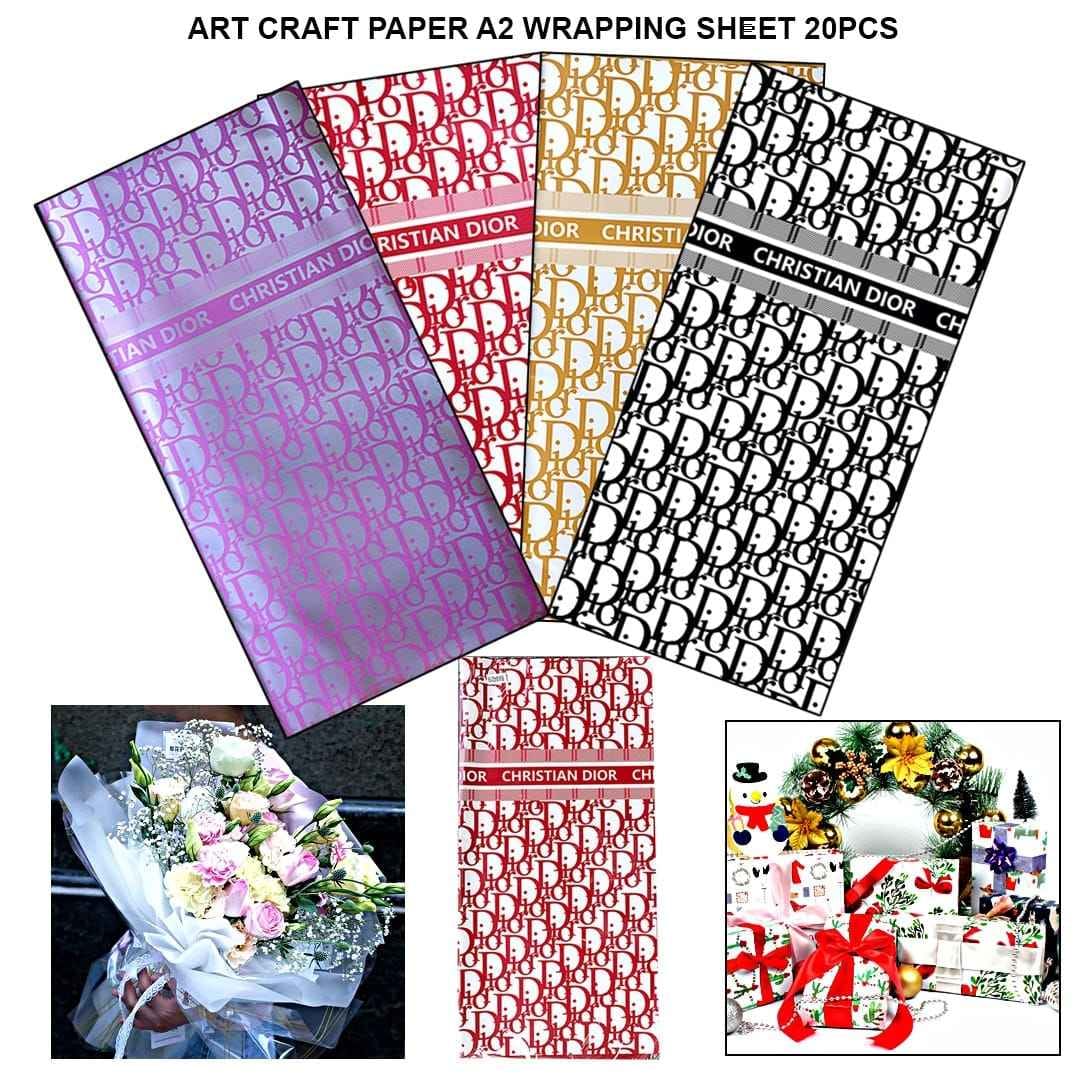 A2 Wrapping Paper 20 Sheets RAW4219