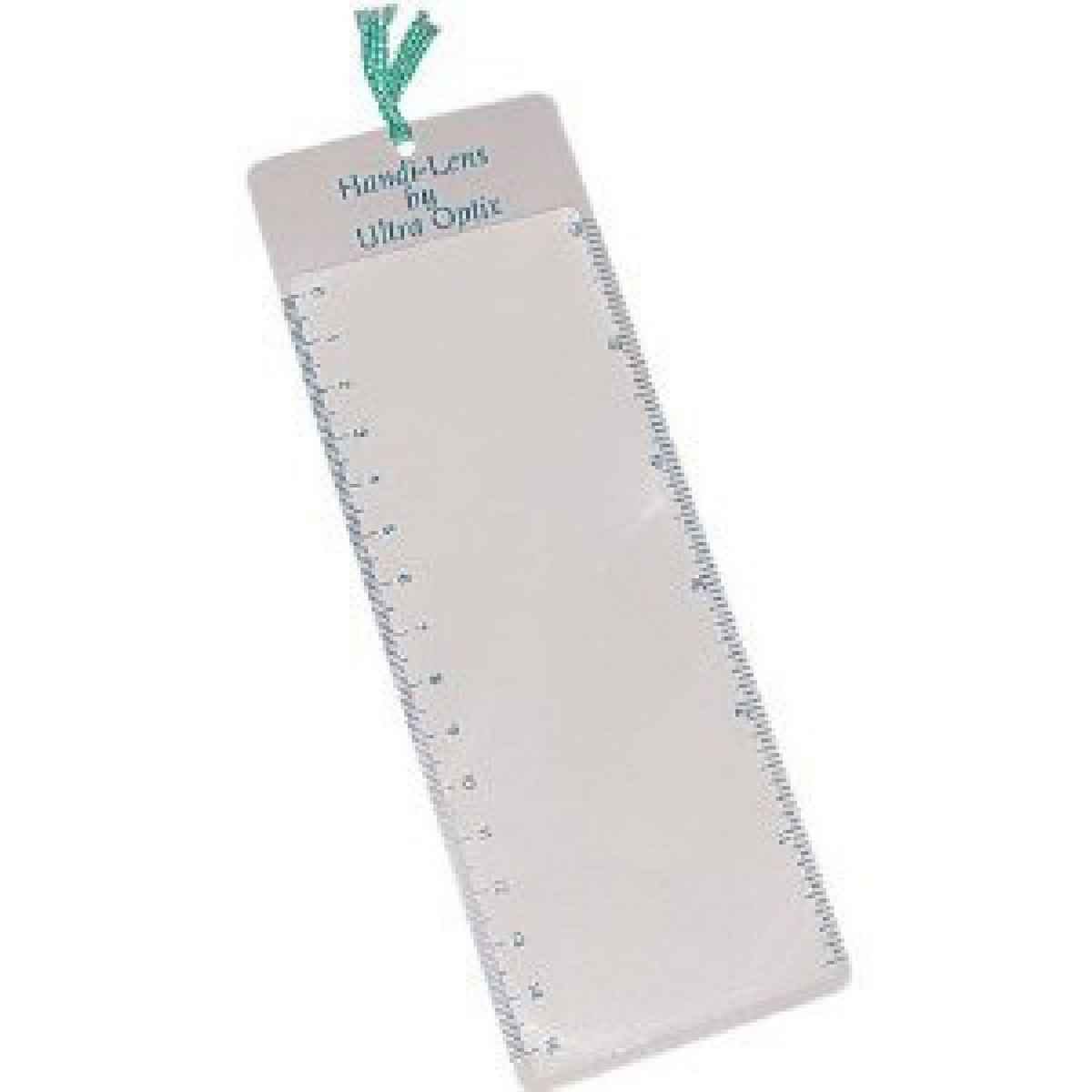 Magnifier Sheet Book Mark With Ruler RMS