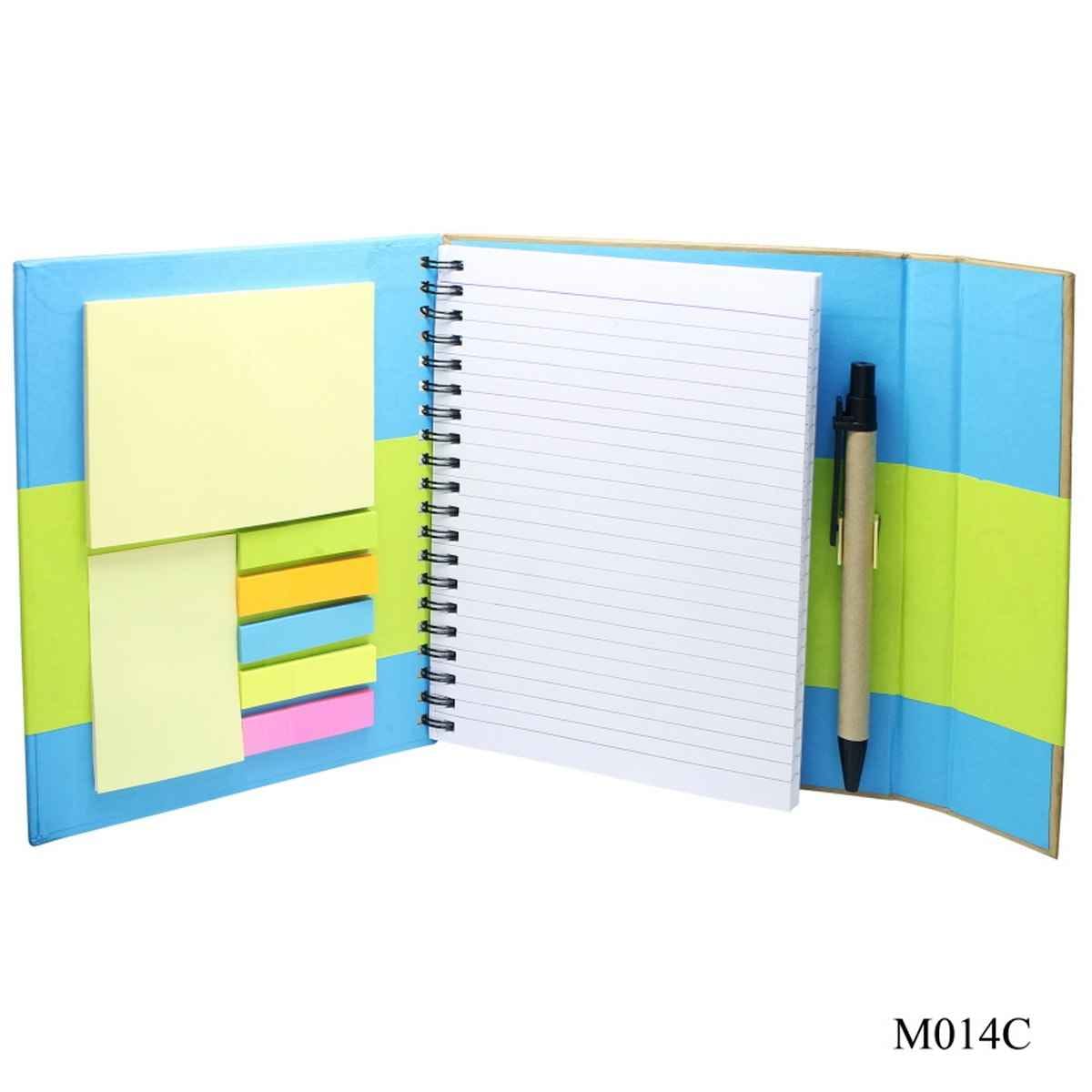 Eco Friendly Memo Pad Calendar Colour with U Pin, Note Paper ect M014C