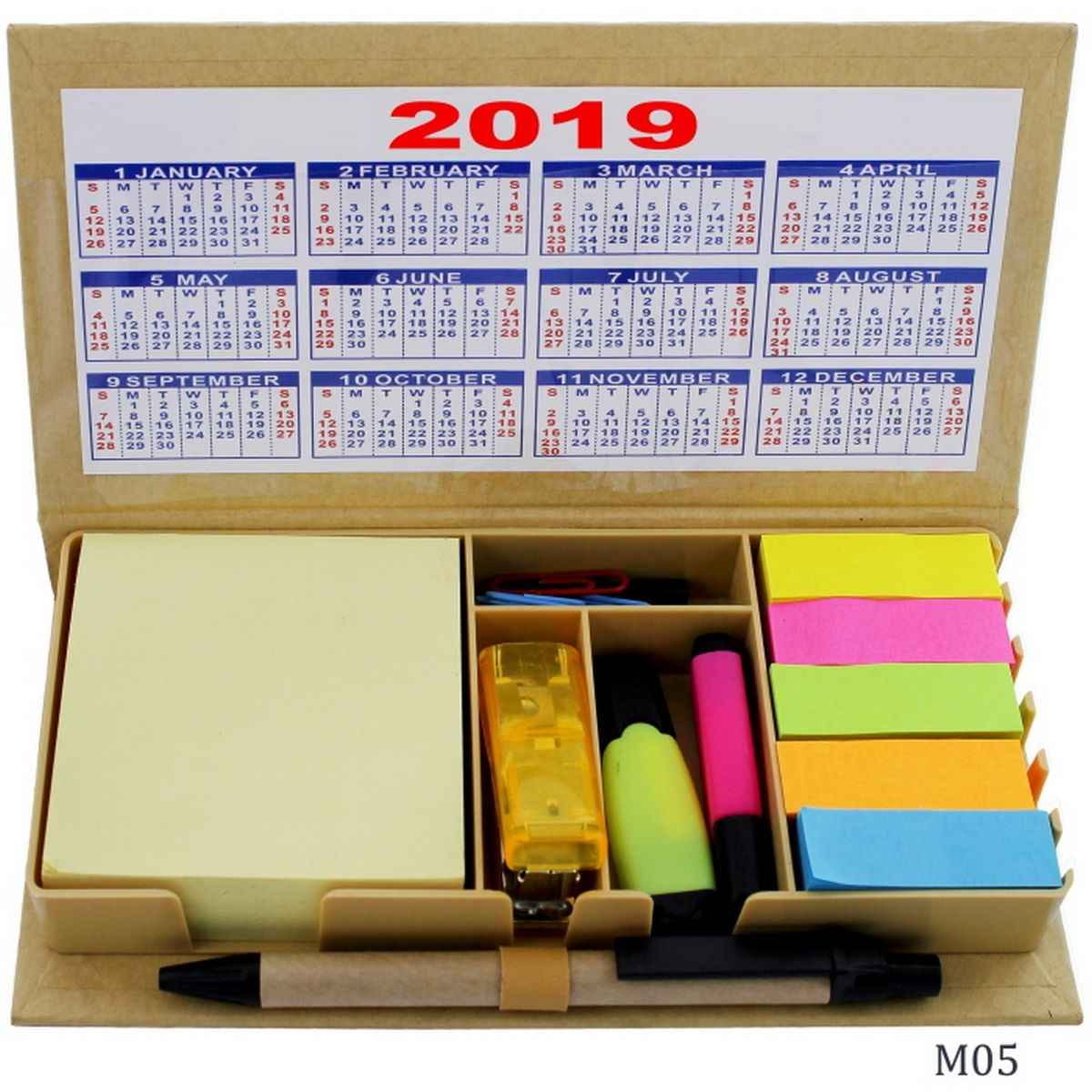 Eco Friendly Memo Pad Stick Note 6in1, 6+1EM, W/P M05