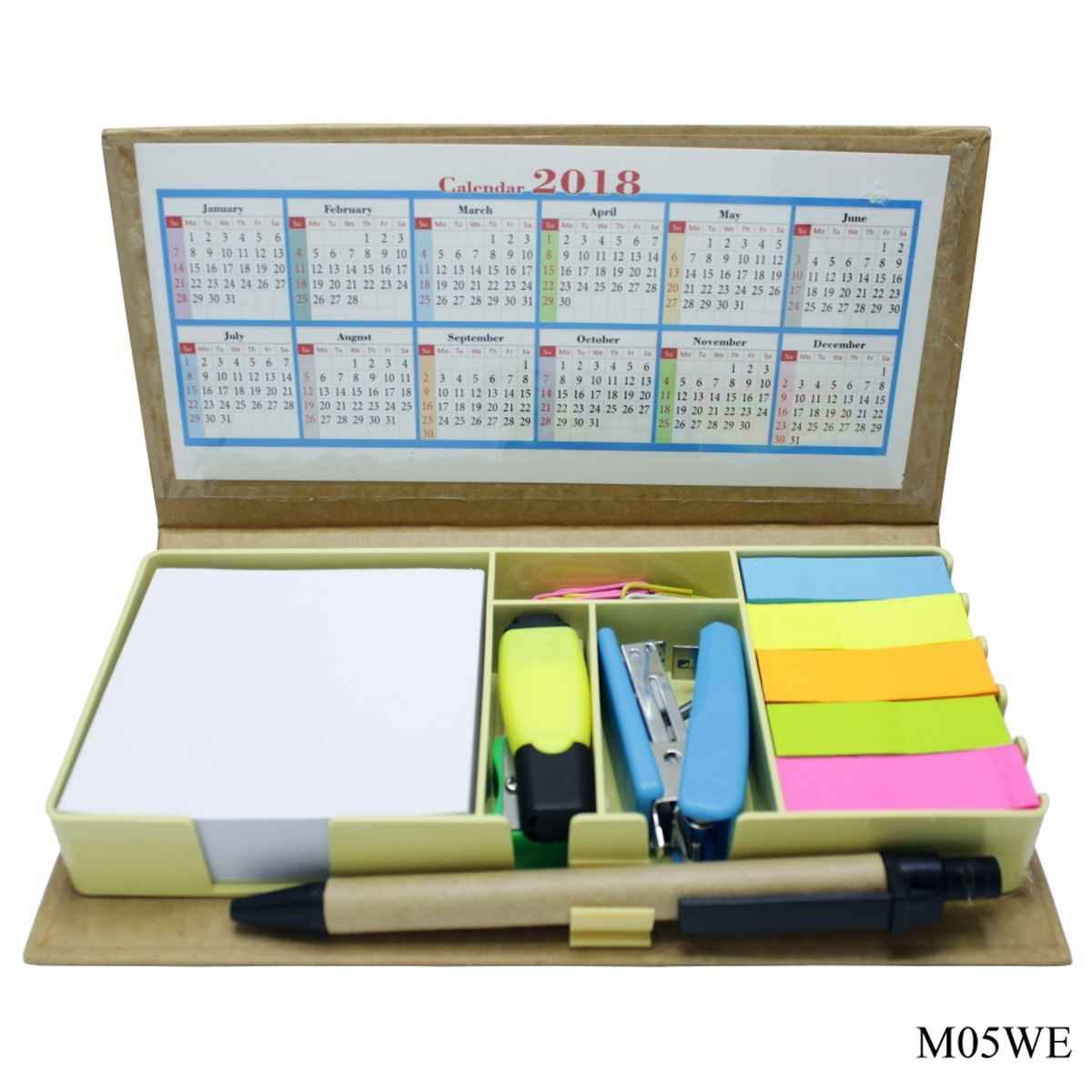 Eco Friendly Memo Pad Whiter 6in1, 6+1EM, WE M05WE