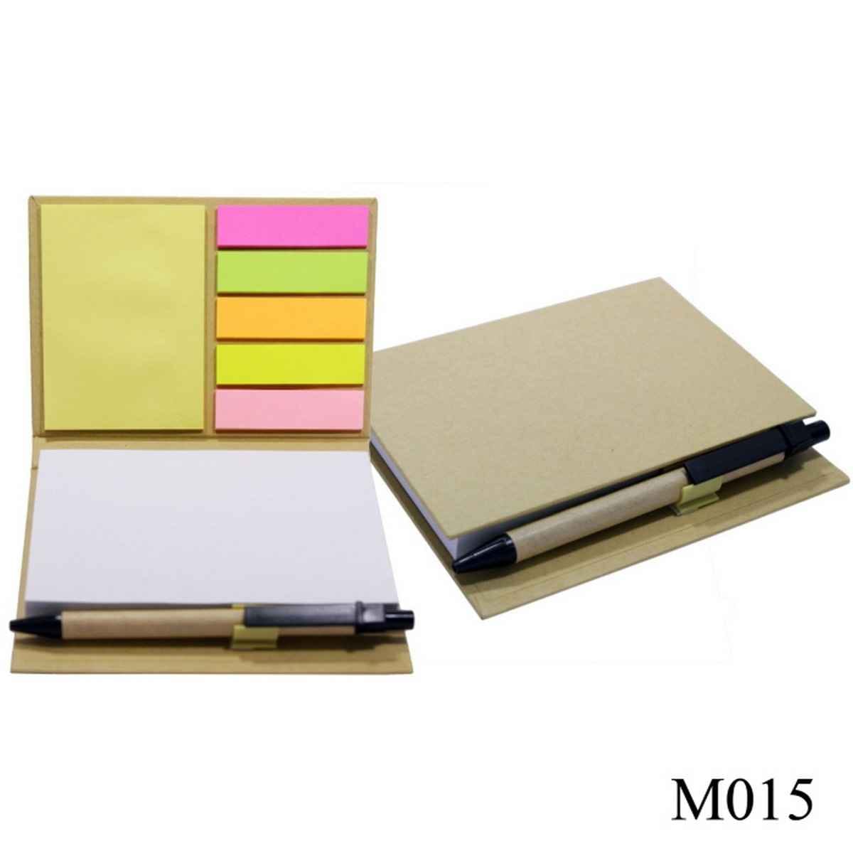 Eco Friendly Sticky Note Pad with pen M015