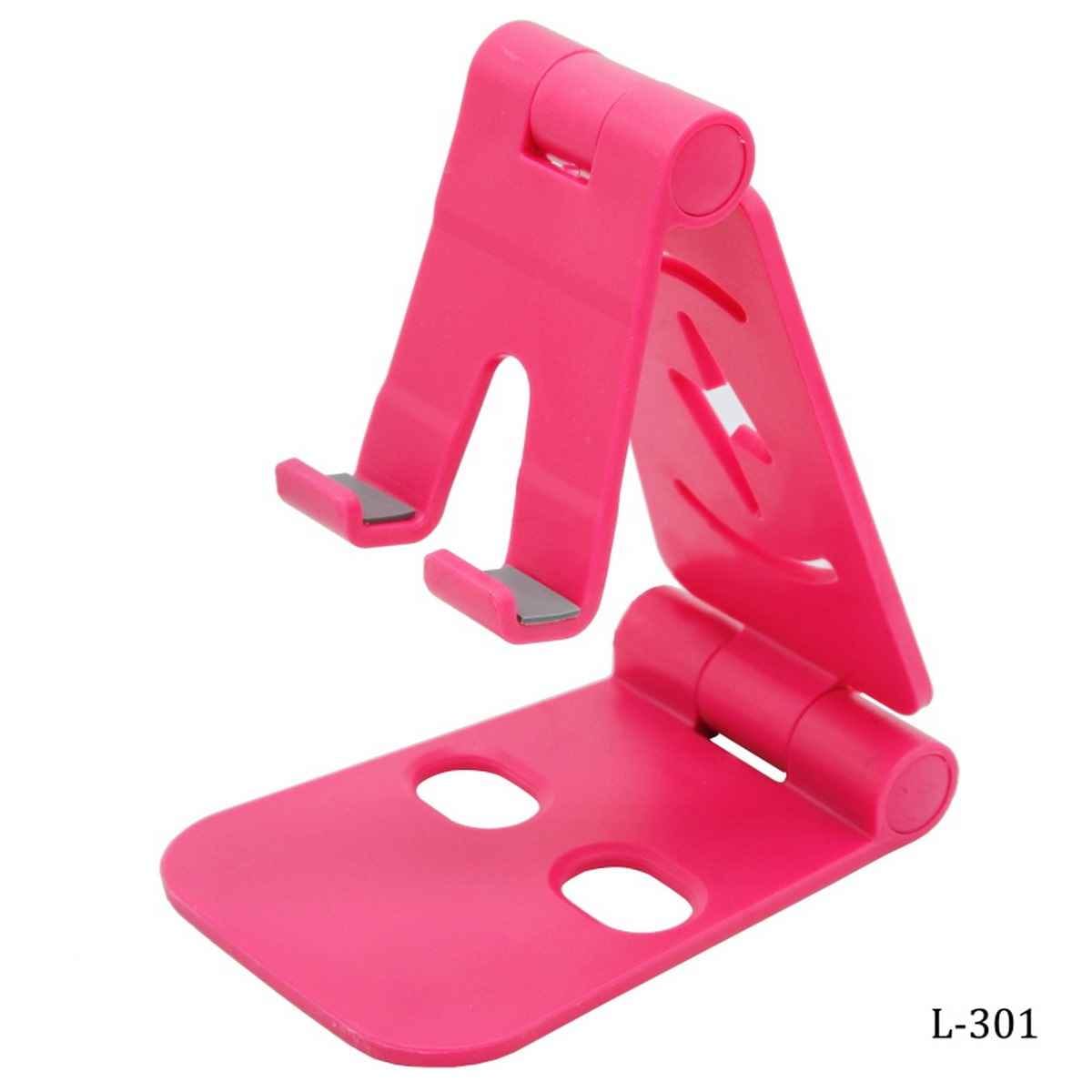 Mobile Holder Fold Stand Big, Multi Colours, Pack of 1 Pcs L-301,