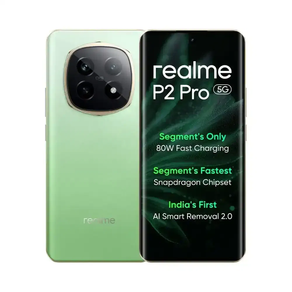 realme P2 Pro 5G (Parrot Green, 12GB RAM, 256GB Storage)