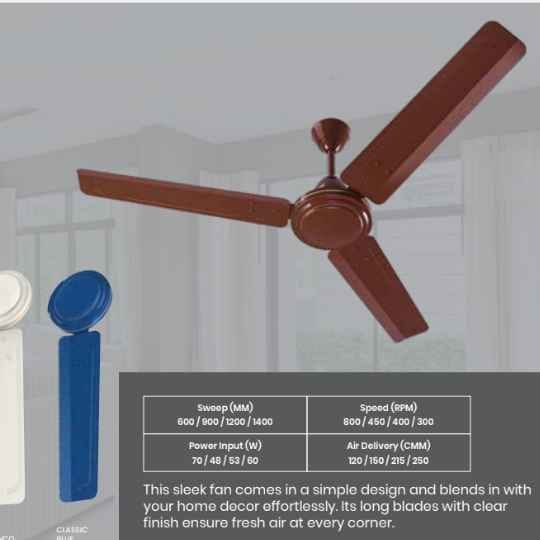 Polycab Zoomer HS Ceiling fan 48 white