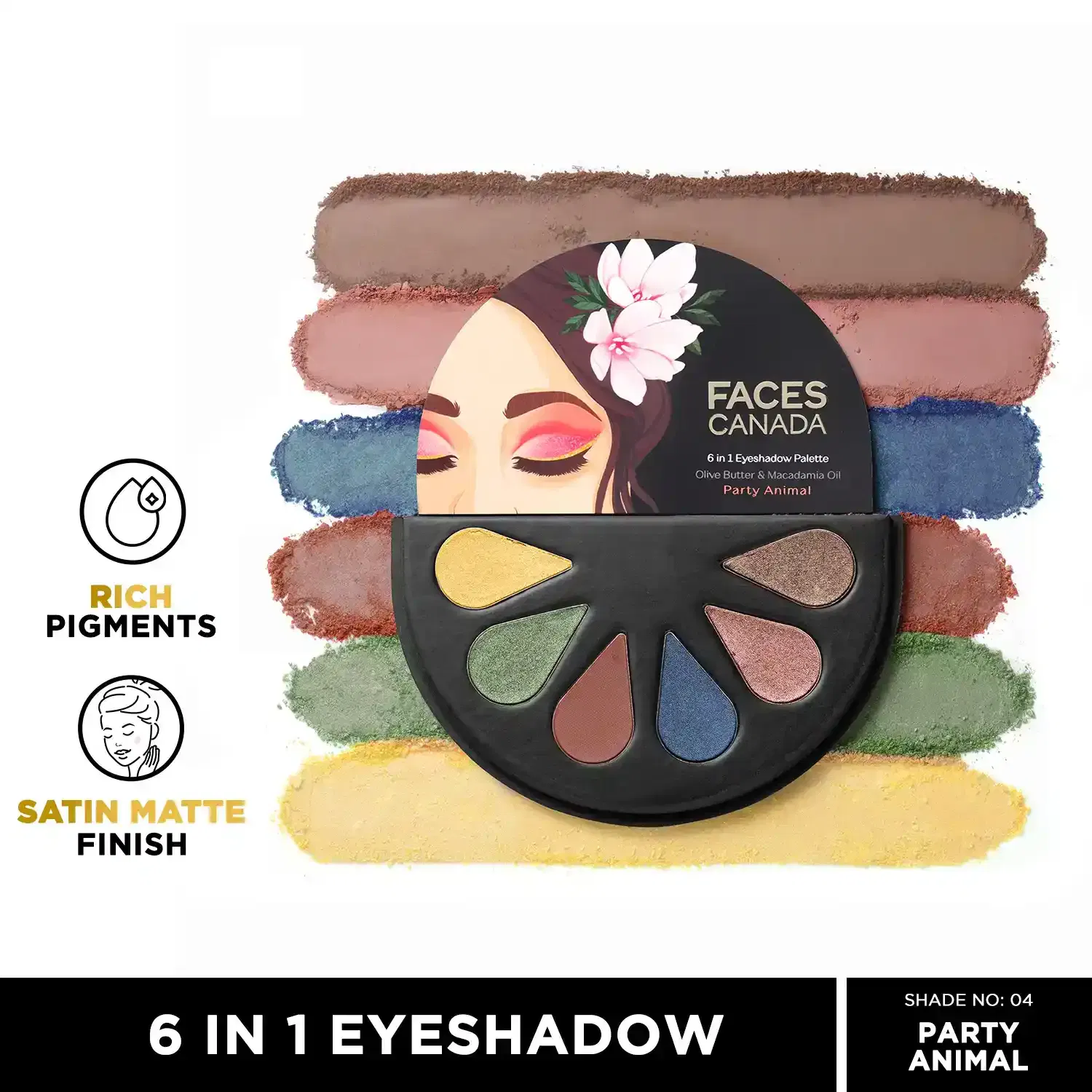 Faces Canada Eyeshadow Palette