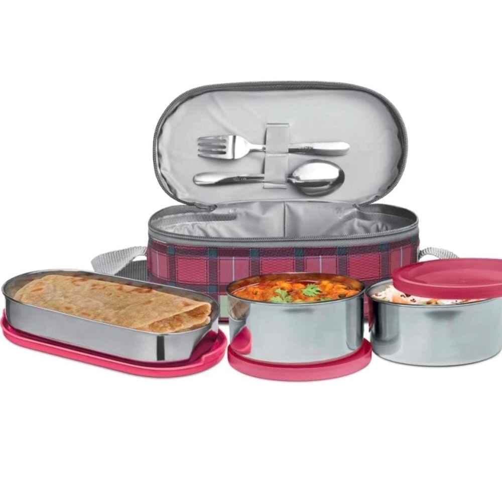 milton corporate lunch box 3 container
