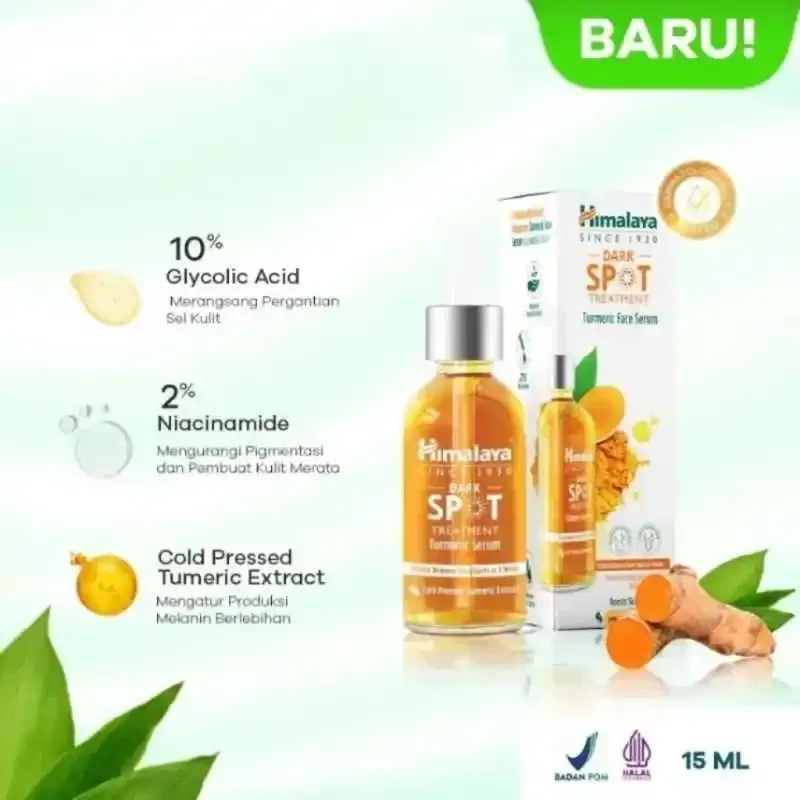 Turmeric Face Serum 15ml