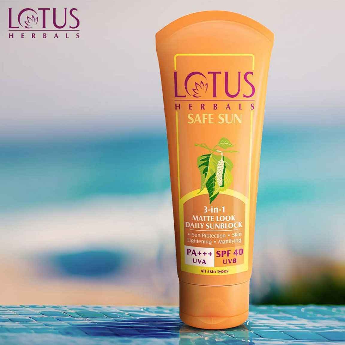Lotus Sun 3in1 SPF40 50g