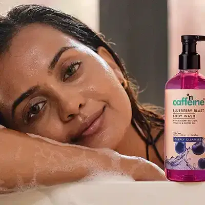 mCaffeine Blueberry Body Wash 300ml