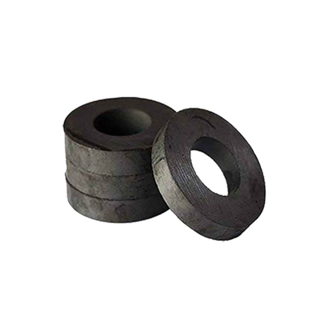 Magnet Button Black Ring 60X32X8MM 6Pcs RAW60X8