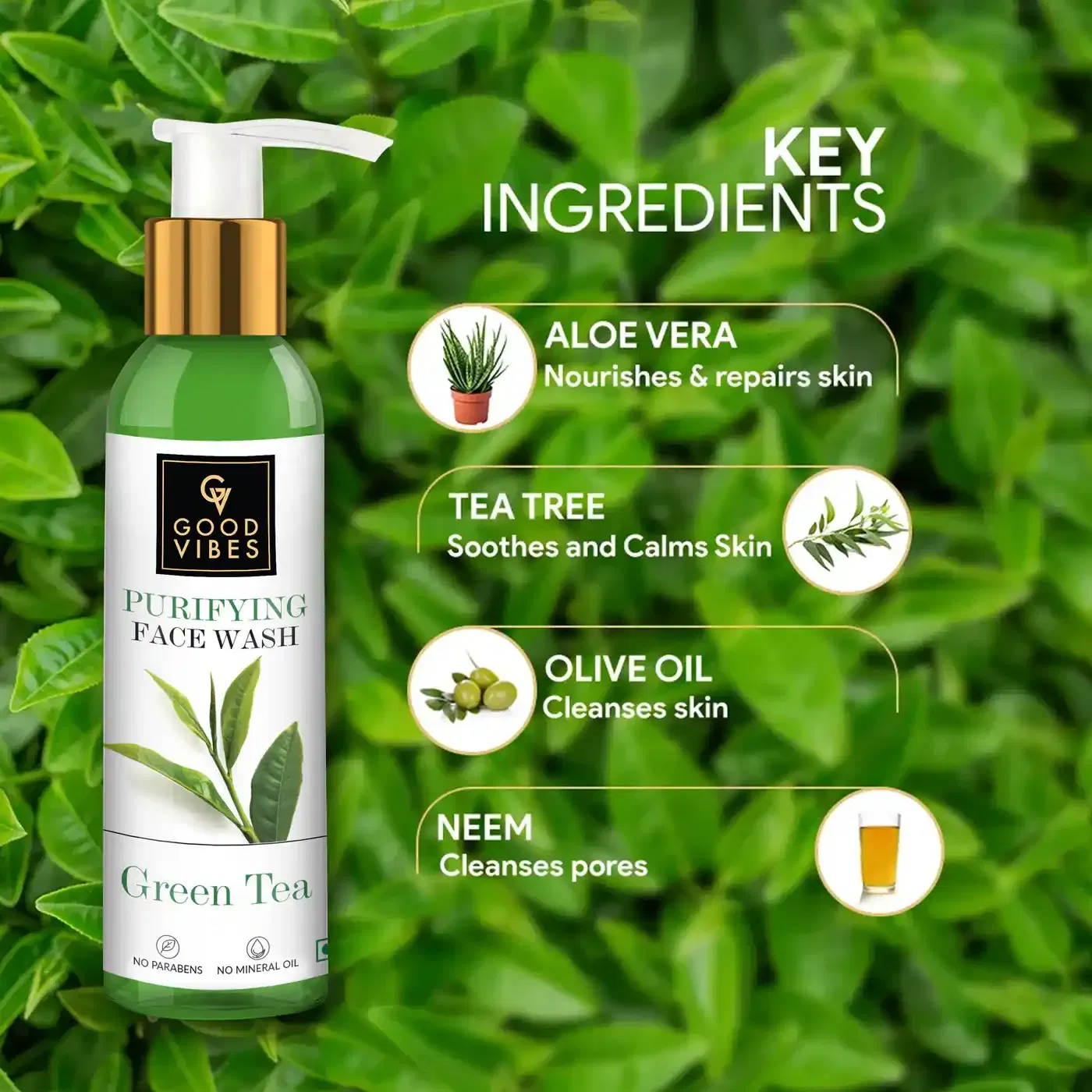 Good Vibes F.W. 120ml Green Tea