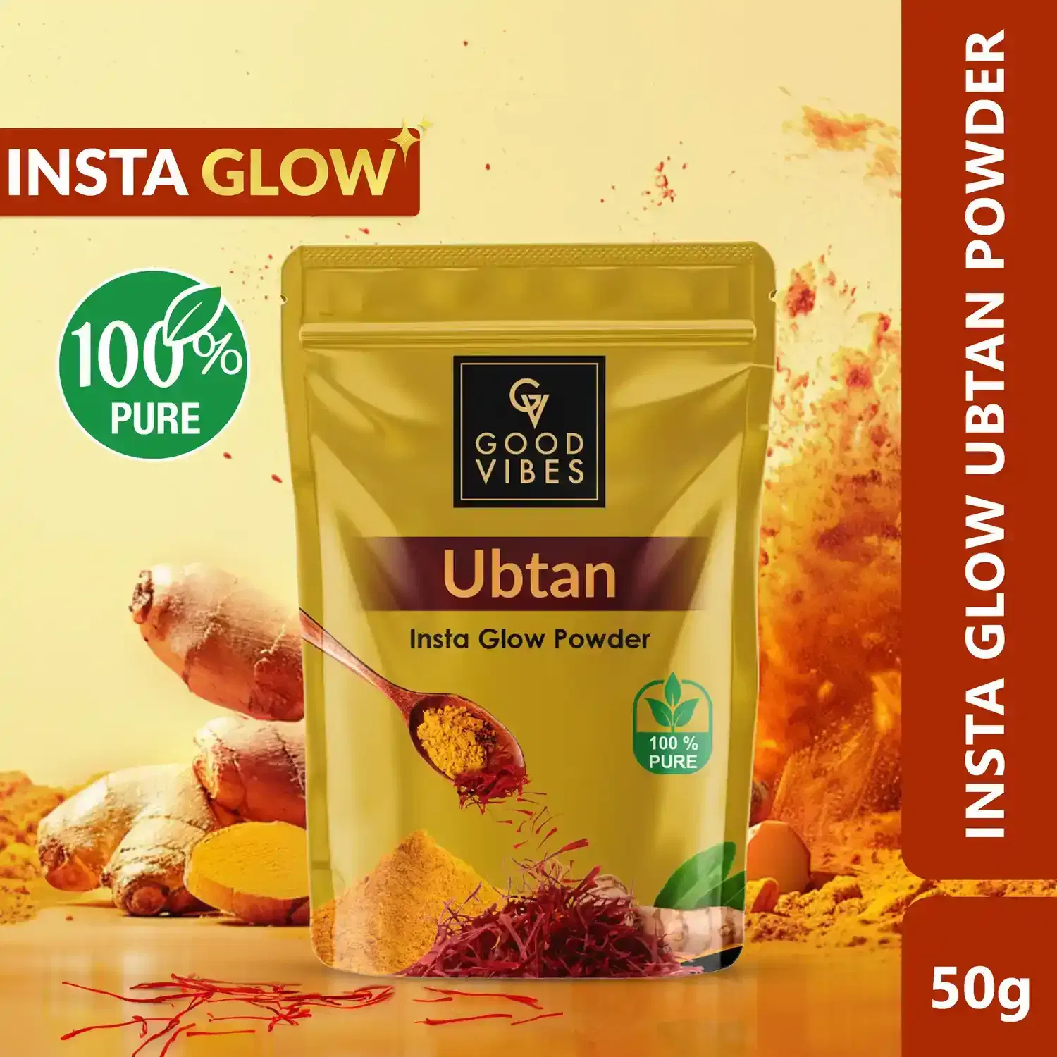 Good Vibes Ubtan Face Pack 50g