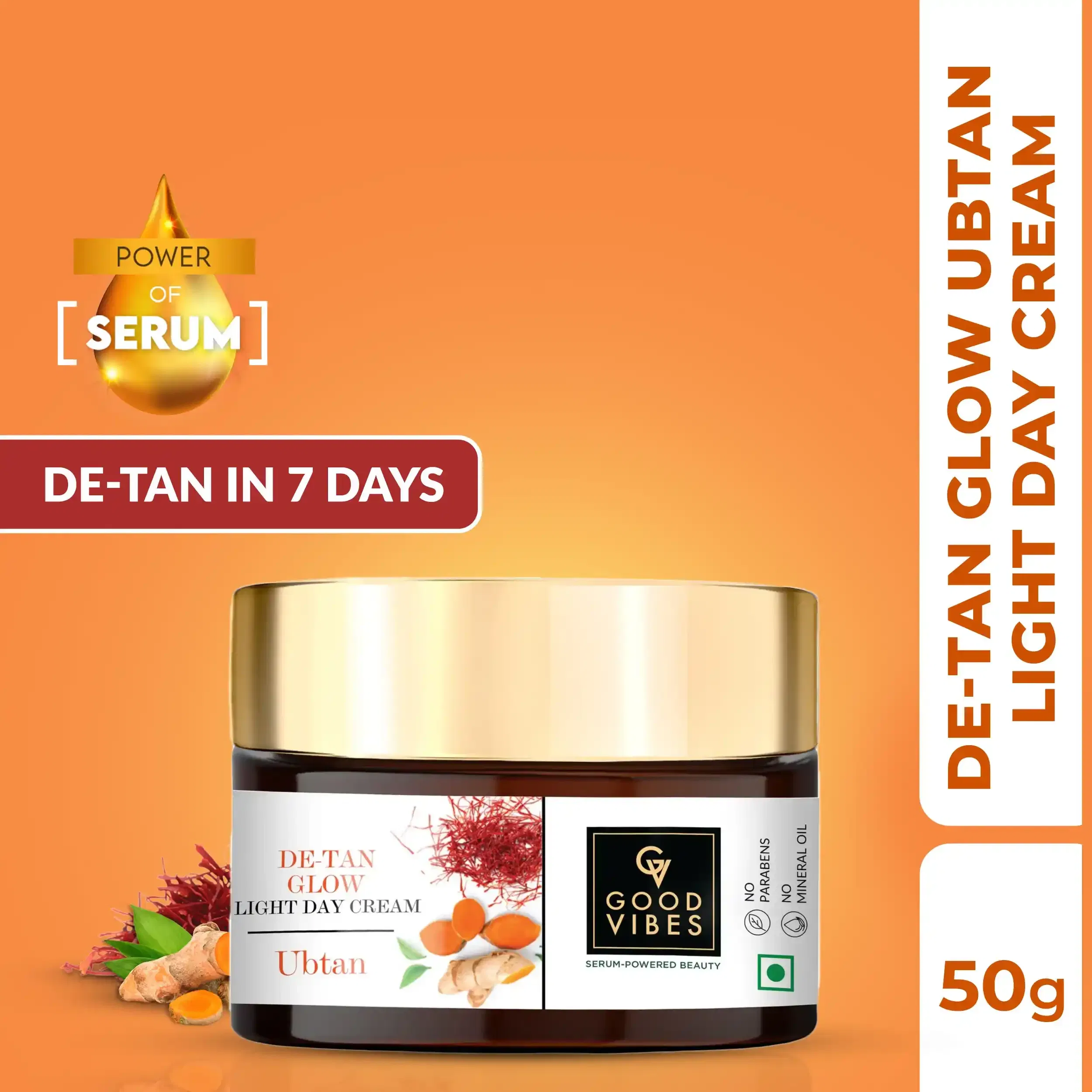 Good Vibes Ubtan Day Cream 50g