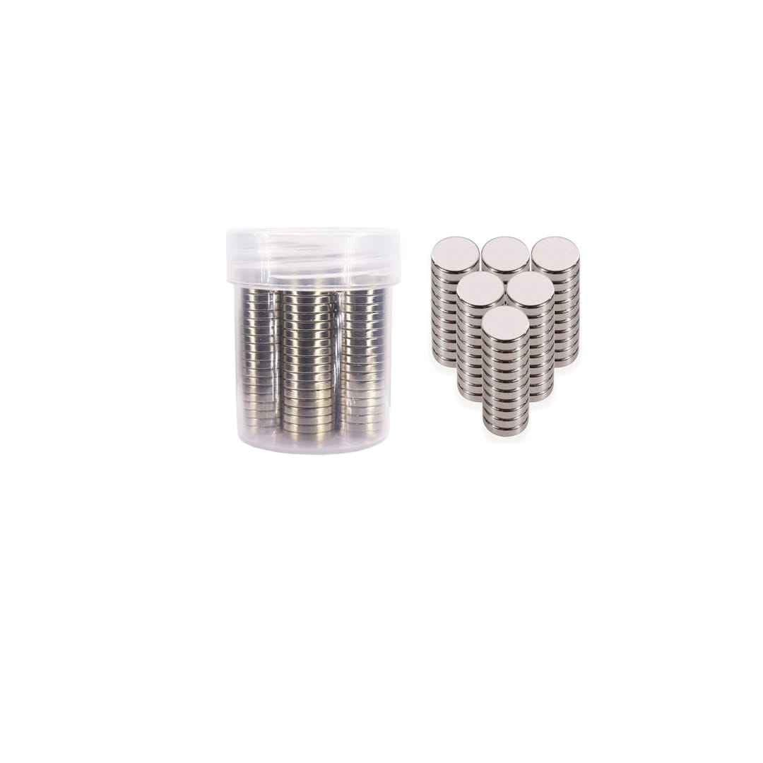 Magnet Button Steel 10MmX2Mm 60Pcs RAW-M910