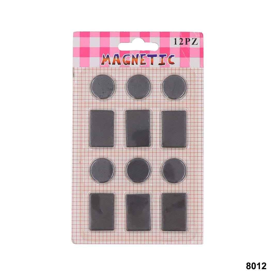 Magnet Set 12Pcs Shape Raw1330 8012