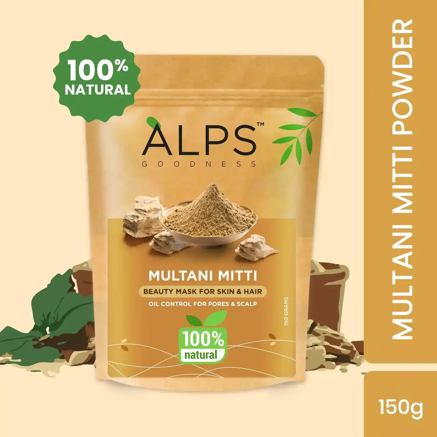 Alps Powder 150g Multani Mitti 110