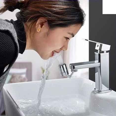 720° Rotatable Faucet Aerator, Dual-Mode Kitchen Tap Sprayer Head